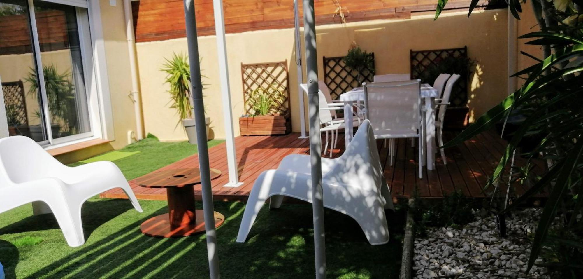 Maison F2, Neuve Au Calme Avec Jardinet لا كراو الغرفة الصورة